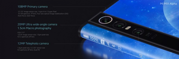 Анонс Xiaomi Mi MIX Alpha: концепт из будущего с опоясывающим экраном и 108 Мп камерой – фото 7